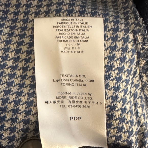 Harris Wharf London Hoodstooth Blazer for Men - Made in ITALY - Picture 5 of 7